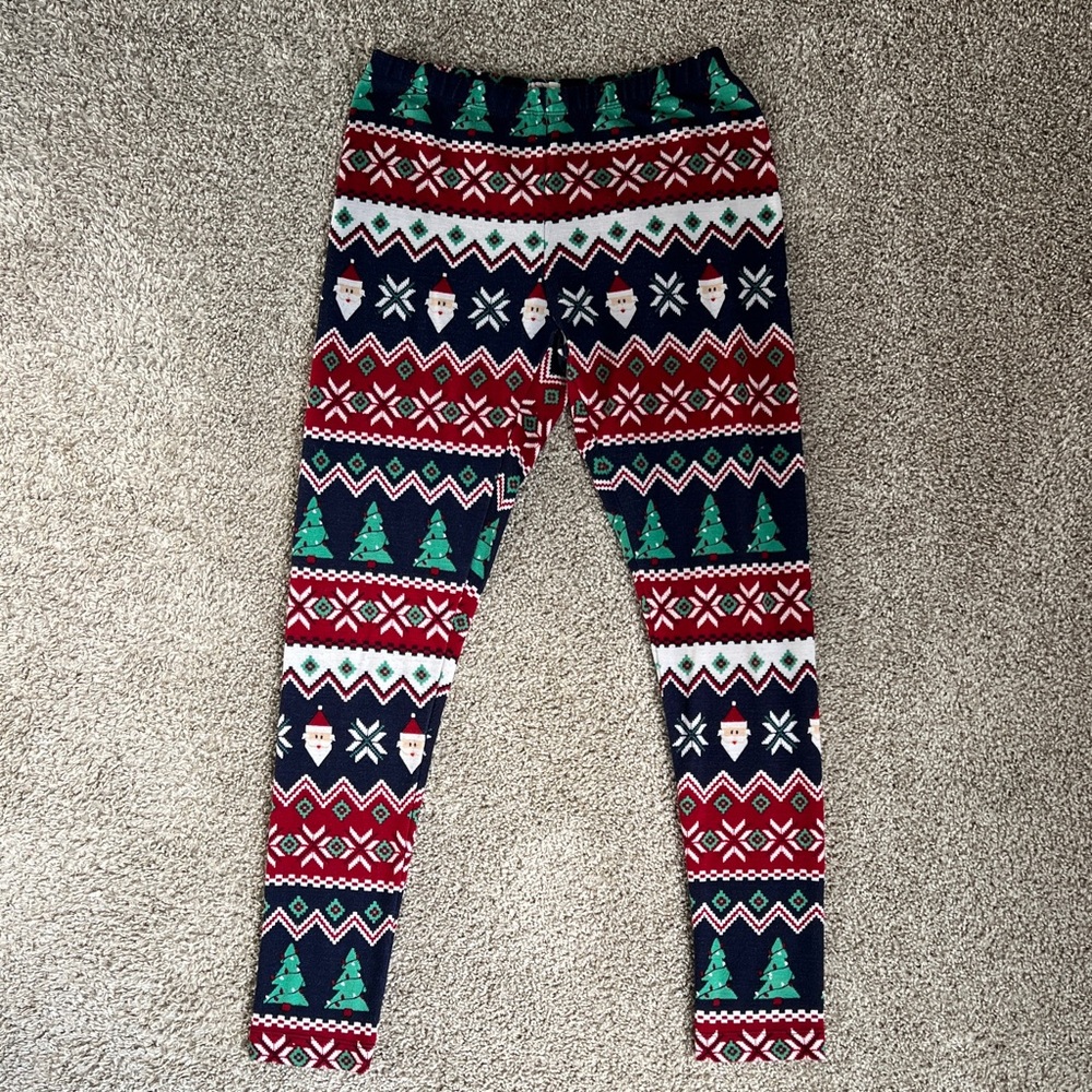 SO Festive Patterned Leggings